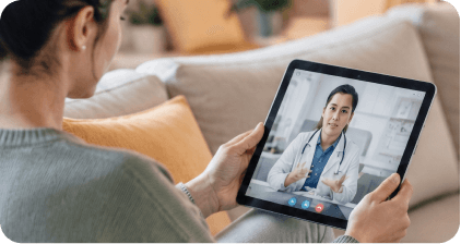Healthcare partners handshake
